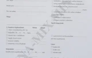 Előadói /ív 1